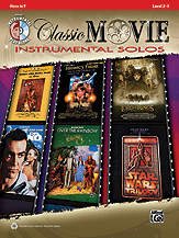 CLASSIC MOVIE INSTRUMENTAL SOLOS F HORN BK/CD cover Thumbnail